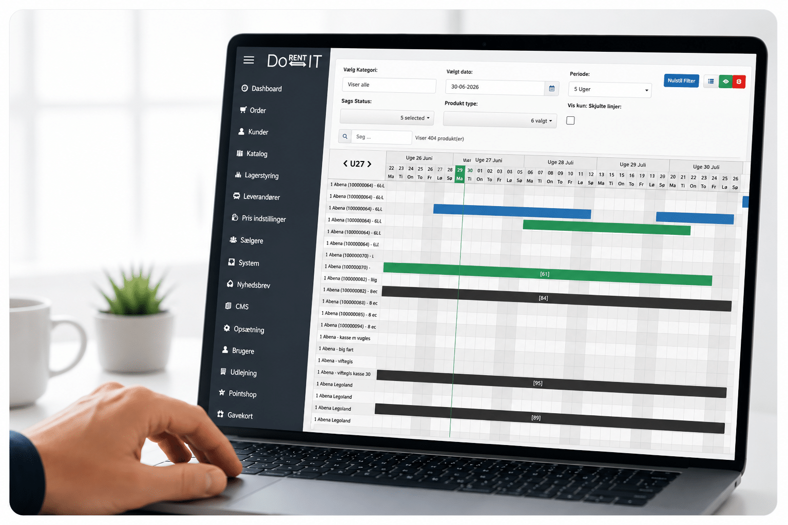 Vareregister i DoRentIt Vareregister i DoRentIT