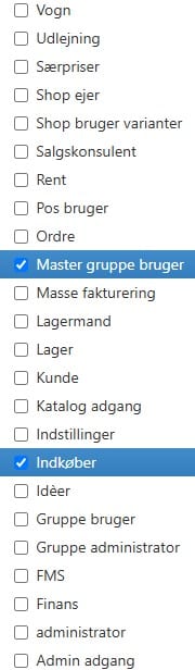 Brugerstyring